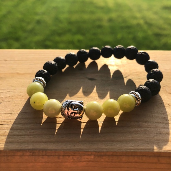 Three Lava Bead Bracelets - Picture 3 of 4